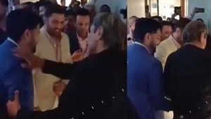 Cricketing Giants Unite: Kapil Dev Urges Rohit Sharma to Lead Ribbon-Cutting Ceremony, Dhoni Observes