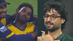 Hasaranga and Abrar Ahmed's On-Field Banter Steals the Show During Asia Cup Clash