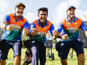 India's Men's Compound Archery Team Strikes Gold, Securing Historic World Championship Title