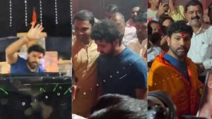 Rohit Sharma Mobbed by Fans in Mumbai During Ganesh Chaturthi Celebrations – Watch Viral Video
