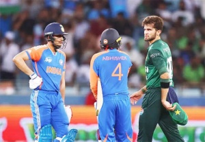 Abhishek Sharma's Explosive Batting, Fielding Errors Define India-Pakistan Clash Amidst On-Field Sledging