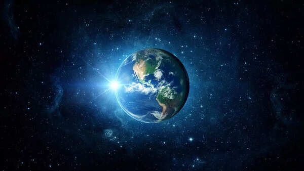 View of Earth from space