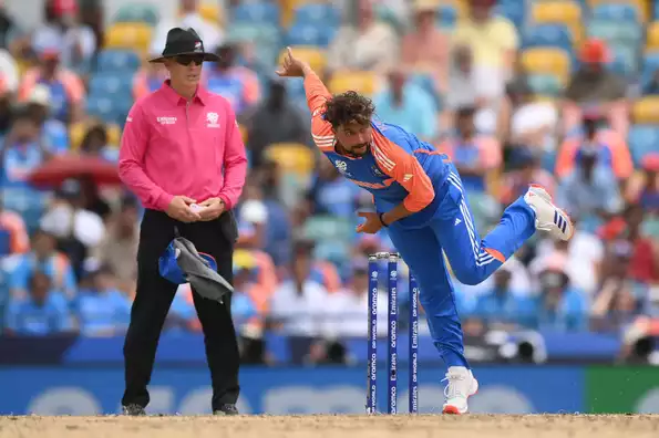 Kuldeep has been India's best bowler so far.