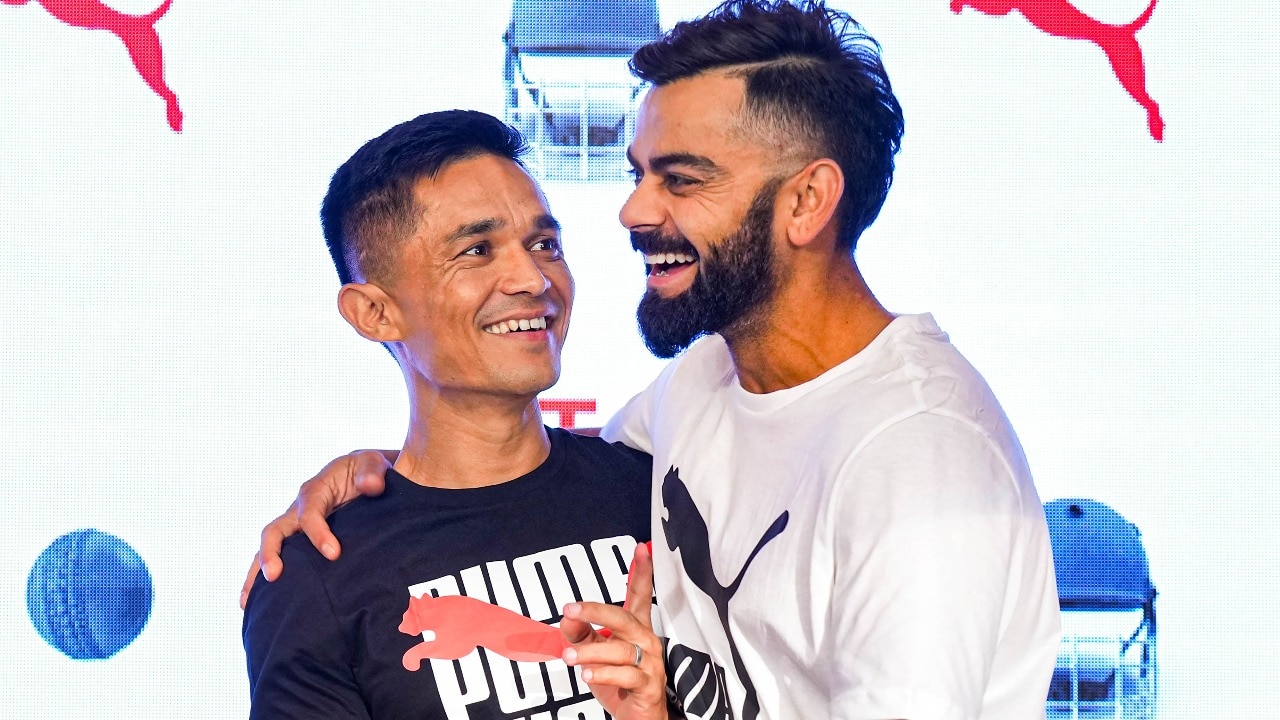 Sunil Chhetri, Virat Kohli