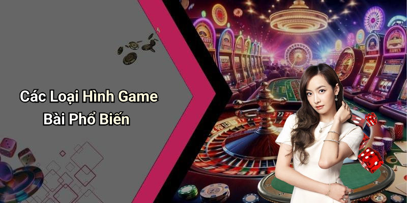 Các Loại Hình Game Bài Phổ Biến