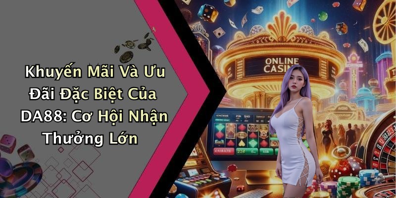 Khuyến Mãi Và Ưu Đãi Đặc Biệt Của DA88: Cơ Hội Nhận Thưởng Lớn