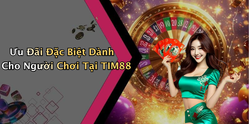 Ưu Đãi Đặc Biệt Dành Cho Người Chơi Tại TIM88